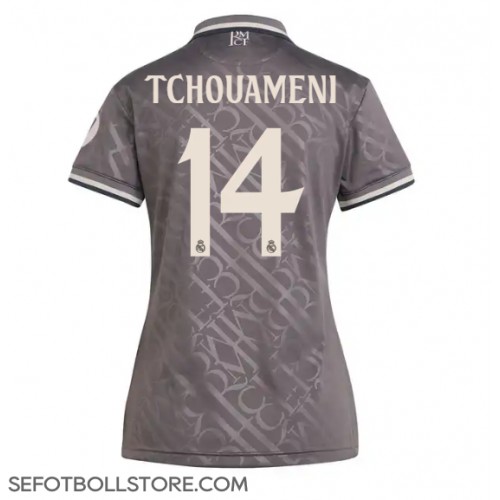 Real Madrid Aurelien Tchouameni #14 Replika Tredje Tröja Dam 2024-25 Kortärmad